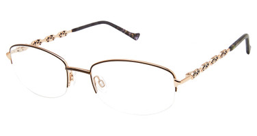 Tura Eyeglasses R708 brown/gold/BRN