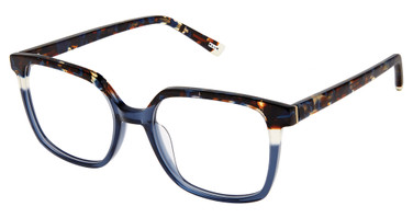 Kliik:denmark Eyeglasses K-775 NAVY TORT HONEY/S401