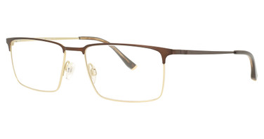 Gridiron Eyeglasses PEAK BROWN/GOLD/C1