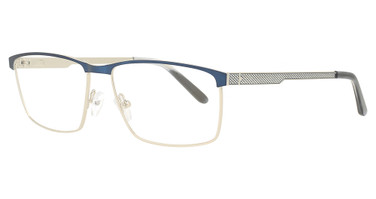 Vue Eyeglasses V1146 NAVY/SILVER/C1