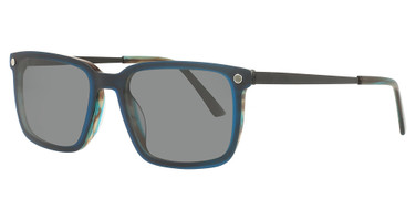 Vue Eyeglasses V1190 GREEN STRIPE/C1