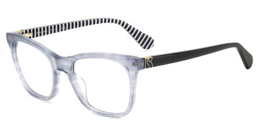 Kate Spade Eyeglasses TEMPERANCE GREY HORN/02W8