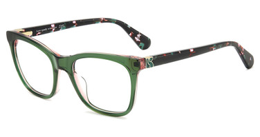 Kate Spade Eyeglasses TEMPERANCE GRN PK/0IWB