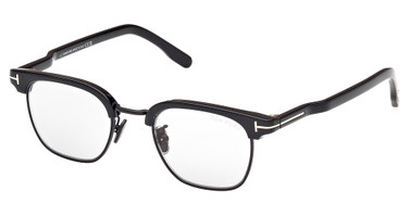 Tom Ford FT1119-D shiny black / smoke/01A