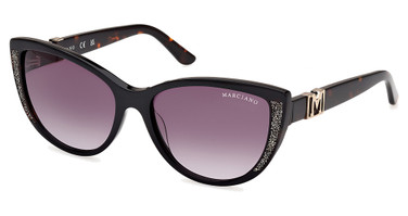 Guess? Eyeglasses GM00011 black/other / gradient smoke/05B
