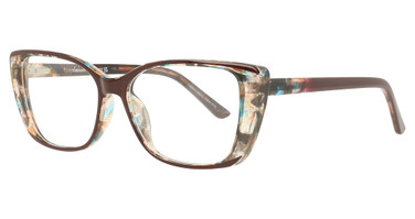 Enhance Eyeglasses 4462 Brown Marble