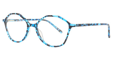 Takumi Eyeglasses TK1286 Marbled Crystal Blue/50