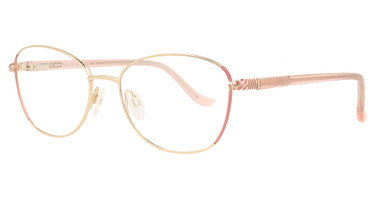 Easyclip Eyeglasses EC684 Gold & Pink/30