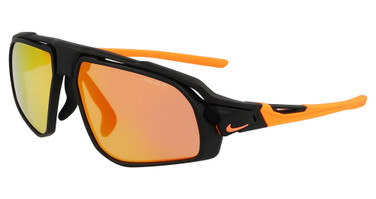 Nike Eyeglasses NIKE FLYFREE 24 E EV24023 MAT BLK/ROAD ORANGE MIR/ORANGE/008