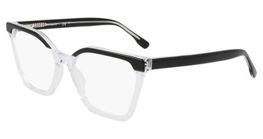 Marchon NYC Eyeglasses M-5509 BLACK CRYSTAL/001