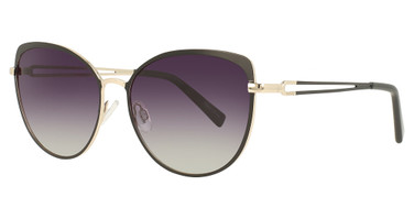 INVU Eyeglasses INVU-311 Matte Black / Gold/3