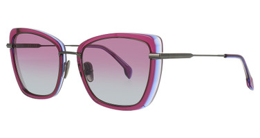 STATE Optical Co. Eyeglasses Magdalene Plum Iolite Graphite/2