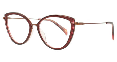 William Morris Eyeglasses WMBDHOLLY BURGUNDY MEDIUM TRANSPARENT/3825