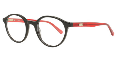 Pepe Jeans Eyeglasses PJ 3522 Glossy Solid Black/001