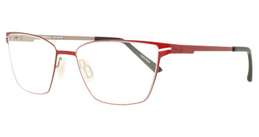 Encore Vision Eyeglasses TL735 Red/Silver