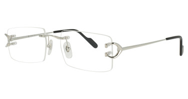 Cartier Eyeglasses CT0488O SILVER/002
