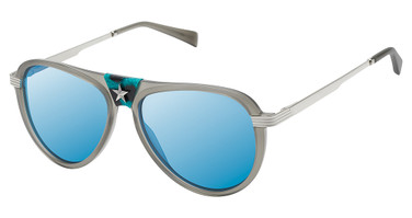 Elton John Eyewear Eyeglasses CAPTAINFA3 GREY CRYSTAL/3