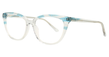 Marie Claire Eyeglasses 6327 Blue Crystal