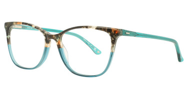 Bulova Eyewear Eyeglasses Globe Brown/Teal