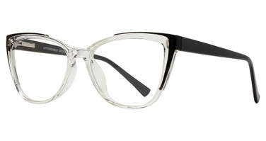 Affordable Designs Eyeglasses Wallace Crystal Black