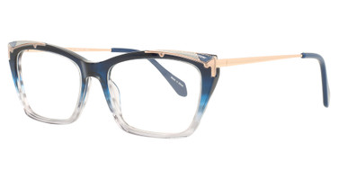 Divaldi Eyeglasses DVO8266 BLEU&GREY+GOLD/50
