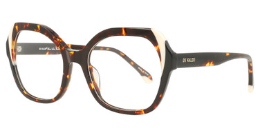 Divaldi Eyeglasses DVO8272 DEMI BROWN&SIDE WHITE+BLACK/10