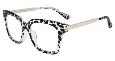 DIFF Eyeglasses VDFBLLA Clear Leopard 0LEO