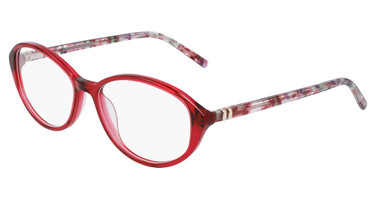 Marchon NYC Eyeglasses M-5025 N CRYSTAL RED/RED MARBLE/625