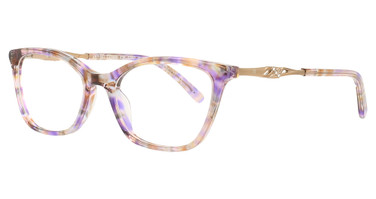 Jessica McClintock Eyeglasses 4360 PURPLE BROWN MULTI