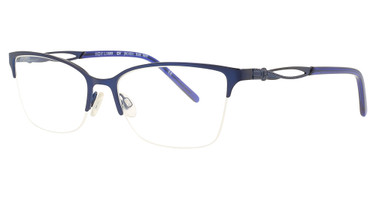 Jessica McClintock Eyeglasses 4351 BLUE NAVY