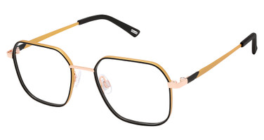 Kliik:denmark Eyeglasses K-778 BLACK GOLD/M200