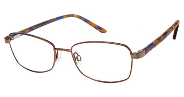 ELLE Eyeglasses EL 13569 Brown/BR
