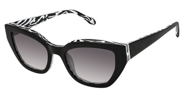 FYSH Eyeglasses FYSH 2123 BLACK ZEBRA/S300