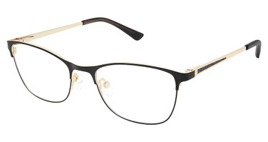Superflex Eyeglasses SF-1181T BLACK GOLD/S100