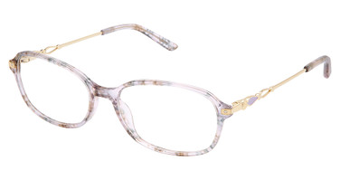 Steel + Tate Eyeglasses SLTA-0001 LAVENDER GOLD/S407