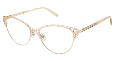 Jimmy Crystal New York Eyeglasses Kythnos Gold/GOLD
