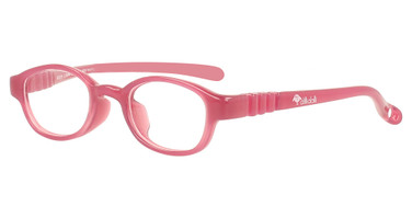 dilli dalli Eyeglasses Peek-A-Boo RASPBERRY TRANSPARENT