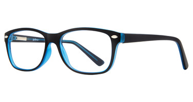 Who-Ville Eyeglasses WHO204 MATTE BLACK/BLUE/BLUE
