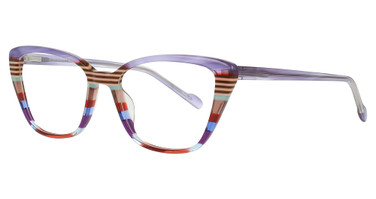 Scott Harris Eyeglasses Scott Harris 920 Purple Stripe/1
