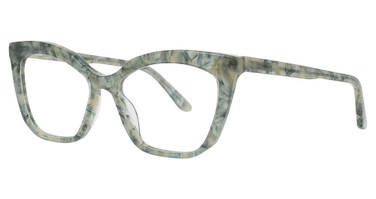 Cinzia Eyeglasses CIN-5174 Ivory Blue Marble/1