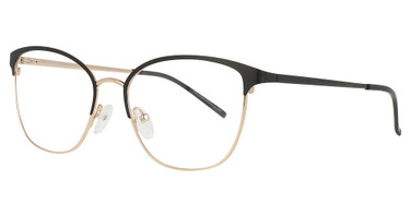 Vue Eyeglasses V1135 BLK/ROSEGOLD/C1