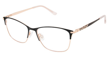 Steel + Tate Eyeglasses SLTA-0020 BLACK ROSE GOLD/S200