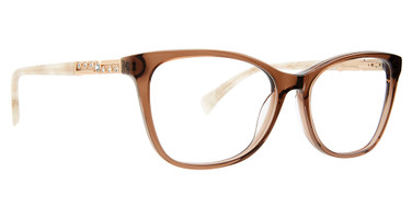 Badgley Mischka Eyeglasses Tilda COFFEE/CFE
