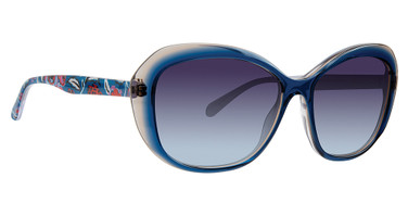 Vera Bradley Eyeglasses Saline BUBBLY FLOWERS BLUE/BFB