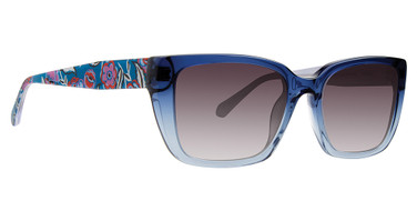 Vera Bradley Eyeglasses Wekiva BUBBLY FLOWERS BLUE/BFB