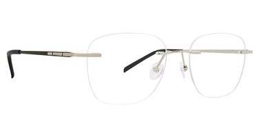 Totally Rimless Eyeglasses Traveler 381 SILVER/SIL