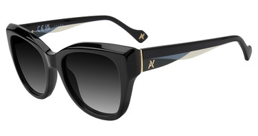 Yalea Eyeglasses SYA153V Shiny Black 0700