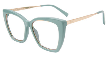 DIFF Eyeglasses VDFBCK4 Steel Teal 0TEA