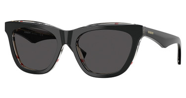 Burberry Eyeglasses BE4435F TOP BLACK ON VINTAGE CHE/412187