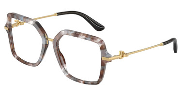 DOLCE & GABBANA Eyeglasses DG3396 HAVANA GREY/3445